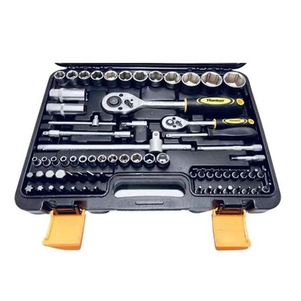 Jogo Ferramentas A C/ 82pcs Titanium